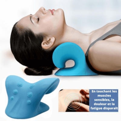 Oreiller-ergonomique-cervical-traitement-de-la-douleur-et-de-la-fatigue