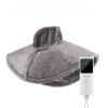 Coussin chauffant cervicales avec un écran LCD pour régler la température.