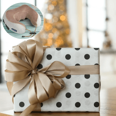 Coussin de massage idéal comme cadeau, alliant bien-être et relaxation pour vos proches.