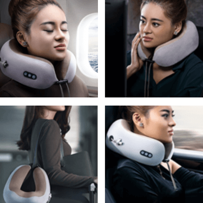 Coussin de massage offrant une liberté totale pour se détendre où et quand vous le souhaitez