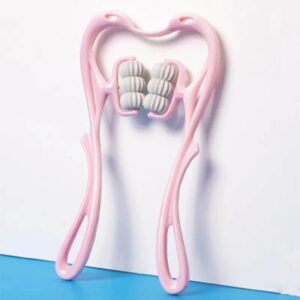 Masseur cervical en variante rose.