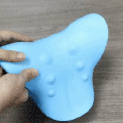 oreiller-ergonomique-cervical-animation-gif reiller ergonomique cervical en animation GIF montrant son utilisation et ses bienfaits pour le confort et le soutien du cou.
