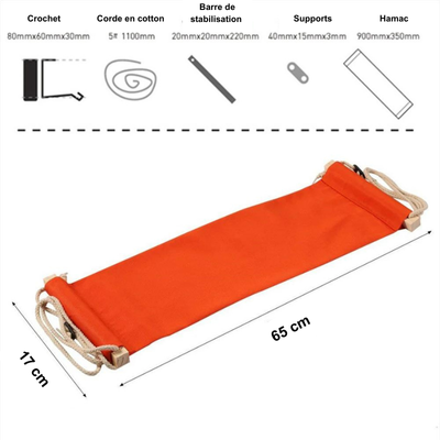 Dimensions : 17 cm x 65 cm, matériau en polyester ferreux, facile à installer et à utiliser pour un confort personnalisé.