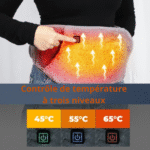 🩺Ceinture lombaire chauffante – Soulagement naturel et chaleur bienfaisante pour votre dos en 3 minutes | ThermaBack™