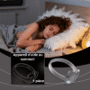 Appareil d’aide au sommeil Zeerelax utilisé par une femme la nuit.